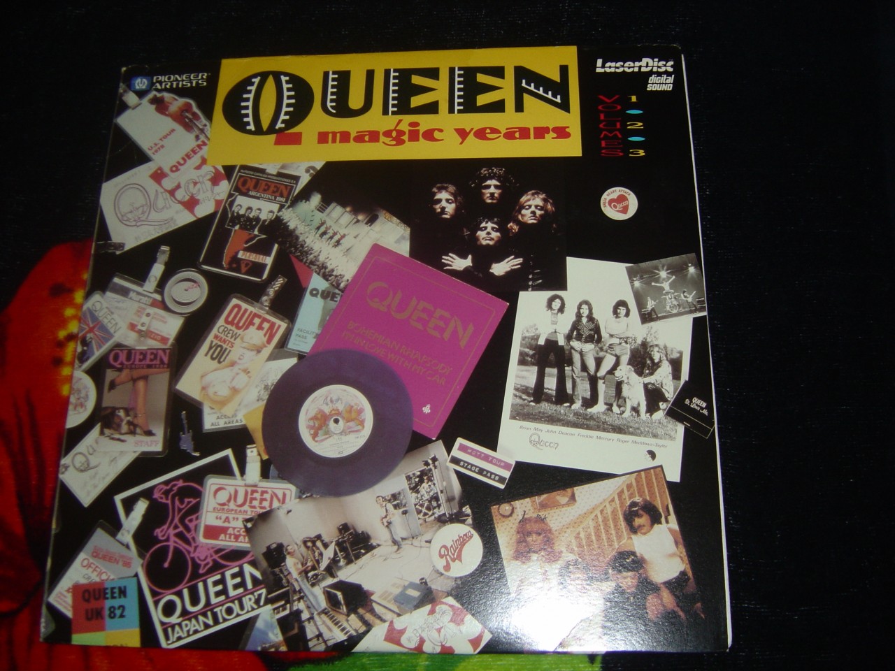 Queen-Magic Years Vol. 1,2,3 Laser Disc X 3 Mint & Rare - ubuycd