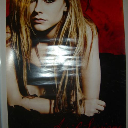 AL_Poster__62908.jpg Avril Lavigne-Goodbye Lullaby CD Hong Kong Promo Poster