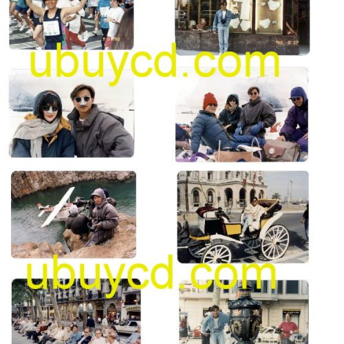 Andy Lau 90's Promo 3 R Photo X 8 劉德華宣傳3 R照片 X 8 (Rare & New)