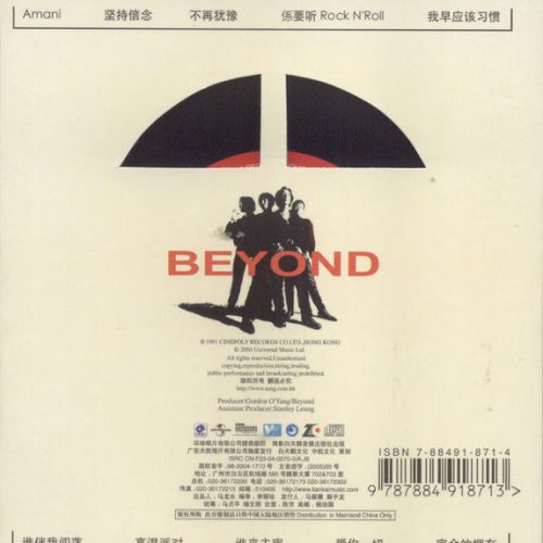 Beyond - 猶豫 CD (全新未開封)