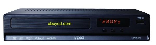 VDiGi - Bluray Disc Player BDP Mini12 (All Codes) Brand New