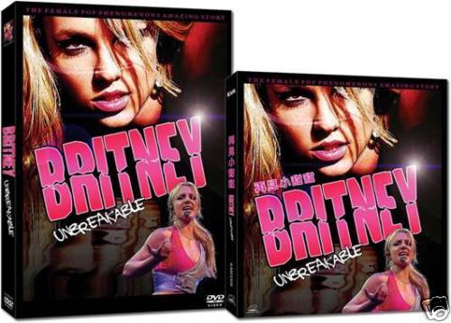 Britney Spears Story-Unbreakable Rare Official HK DVD(All Codes)