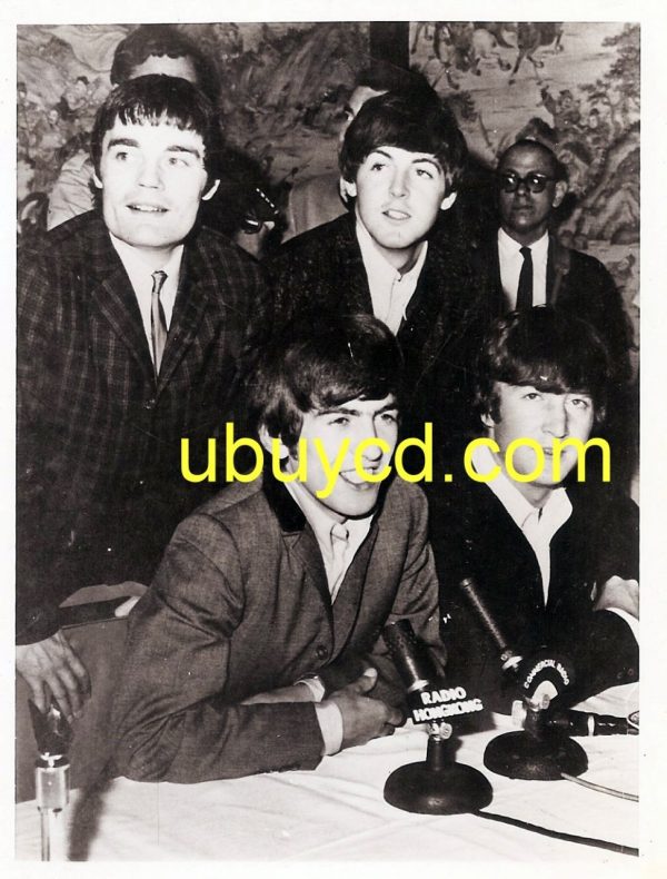 The Beatles-1964 Hong Kong Press Photo A 4 Size(12 R) Exclusive Rare