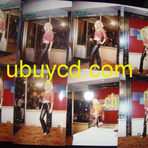 Christina Aguilera -Promo Press Conference Photo In HK 99 New & Rare