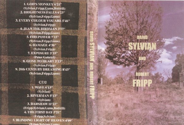 David Sylvian & Robert Fripp- Live 2 VCD (Rare & New)