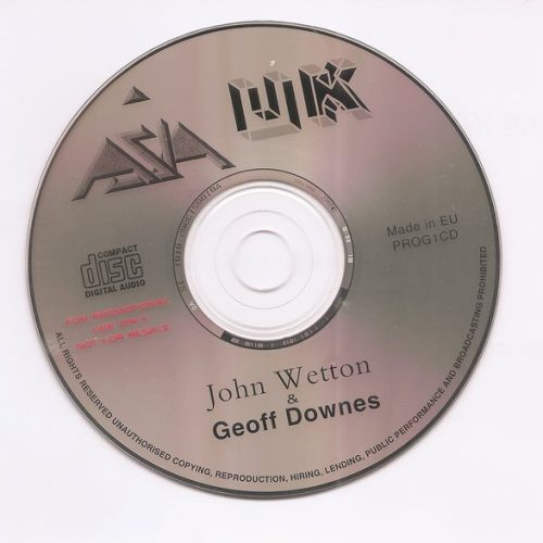 JW_CD_1__77874.jpg JOHN WETTON - GEOFF DOWNES - ASIA - UK COMPILATION Promo CD