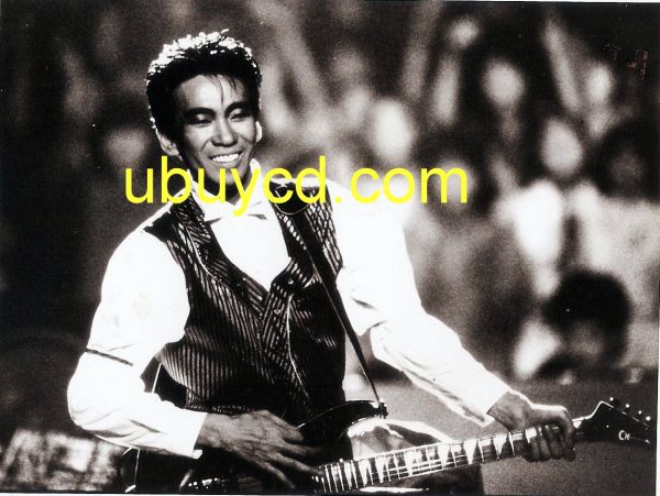 Koji Tamaki (玉置浩二) Promo B & W Photo A 4 Size(12 R) New & Rare