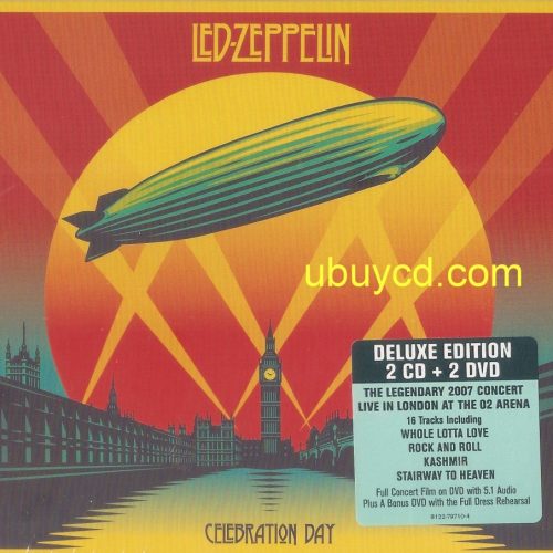 Led Zeppelin Celebration Day 2 CD & 2 DVD(R 0 NTSC)(New & Sealed)