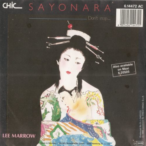 Lee_Marrow_1__94911.jpg Lee Marrow-Sayonara Promo 45 Single (ITALO DISCO 1985)RARE