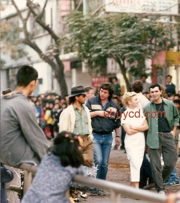 Madonna-Shanghai Surprise Film in Macau 1986 Photo Rare