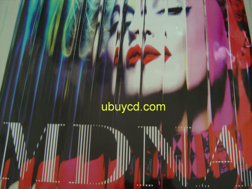 Madonna-MDNA CD Taiwan Promo Poster New