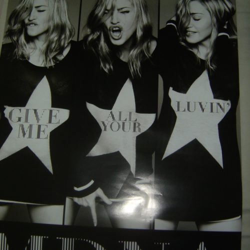 Madonna-MDNA CD Hong Kong Promo Poster New