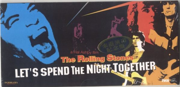 Rolling Stones-Let's Spend The Night Together H K 2 VCD Long Box(New,  Rare & Deleted)