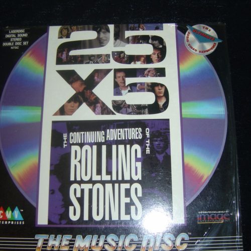 Rolling Stones-The Continuing Adventures Of The Rolling Stones Laser Disc X 2 Mint & Rare