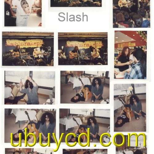 Slash's Snakepit-H K Promo Tour 90's Interview+Live 3 R Photo X 14 Rare Slash
