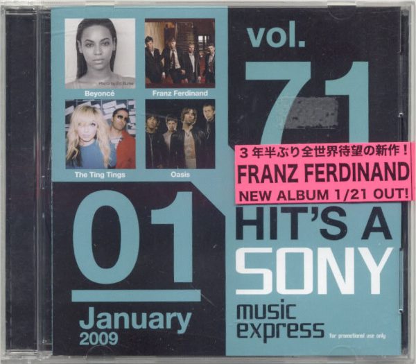 Sony Music Express-Japan DJ Promo CD Beyonce Oasis
