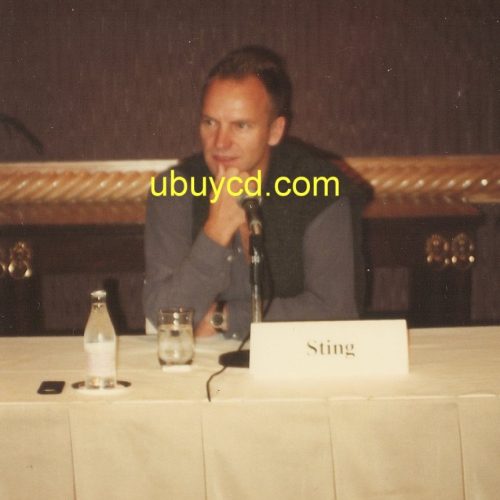 Sting In Hong Kong 90s  Promo  4 R Photo  Rare & New
