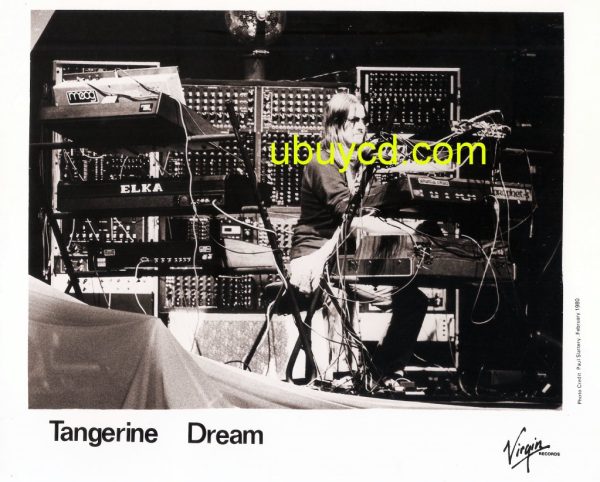 Tangerine Dream - Promo Photo A 4  Size (12 R) C  Rare & New