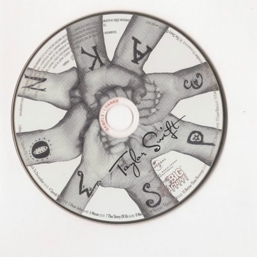 Taylor Swift-Speak Now Japan Promo CD+2 Bonus New