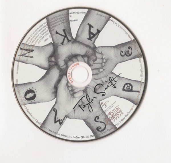 Taylor Swift-Speak Now Japan Promo CD+2 Bonus New