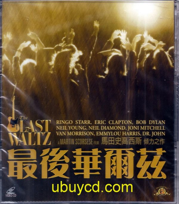 The Last Waltz-Various Artists Hong Kong 2 VCD (New & Sealed)A Martin Scorsese's film