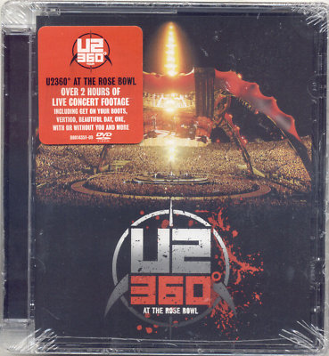 U 2-360 At The Rose Bowl DVD All Codes NTSC(Sealed)